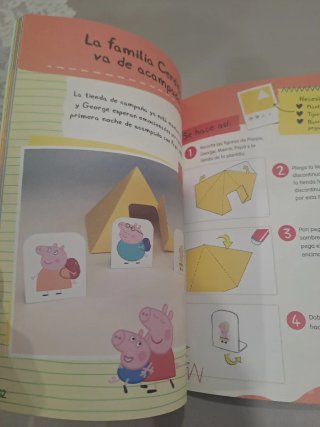 Libro de manualidades peppa pig