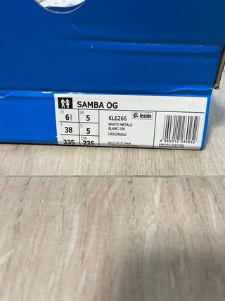 Adidas Samba Blancas y Doradas Mujer