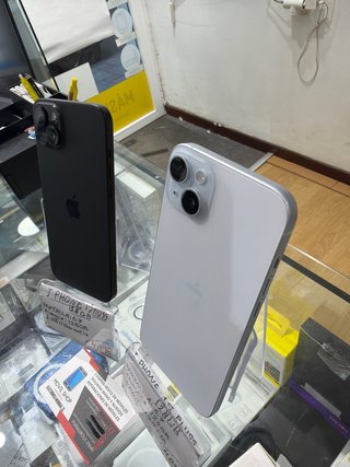 iPhone 15 Plus 128GB batería 86% Negro/Blanco
