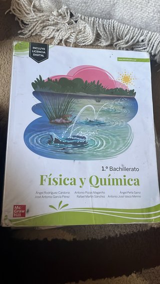 Libro de Física Química de 1 de bachillerato