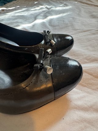 Zapatos Geox Negros Tacón Mujer