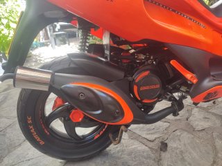 Gilera Runner 50 SP Scooter Gris/Naranja