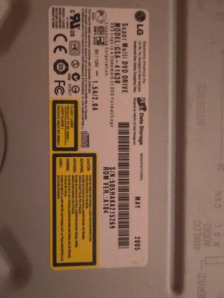 Grabadora DVD/CD LG Super Multi Interna