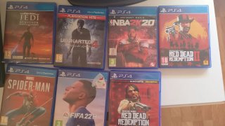 Pack PS4 (PlayStation 4) + 6 Juegos + 2 pantallas