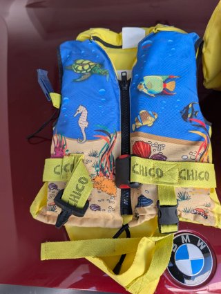 Chaleco salvavidas naranja