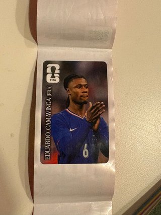 Cromo Mundial Coca-Cola Eduardo Camavinga FRA