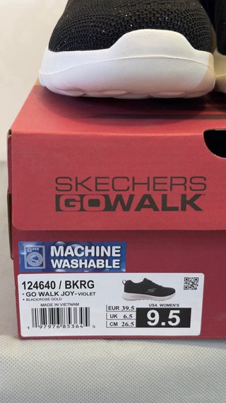 Scarpe Skechers Go Walk Joy nere/viola
