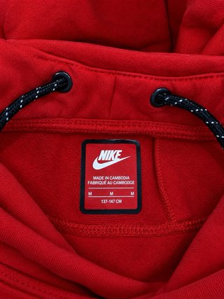 Pantaloni Nike Tech Fleece Rosso Taglia M per bambini