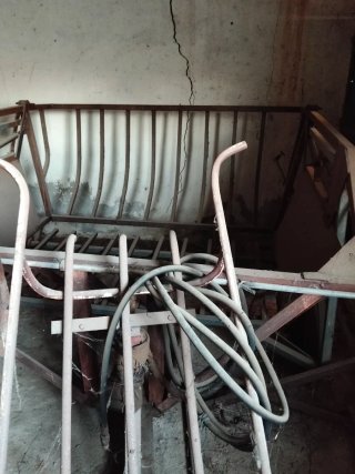 Carro empacadora metálico