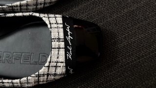 Bailarinas Karl Lagerfeld Tweed