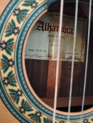 Alhambra 5P Openpore Guitarra Clásica