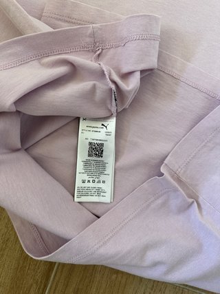Camiseta Puma Lila Estilo Casual | Talla L