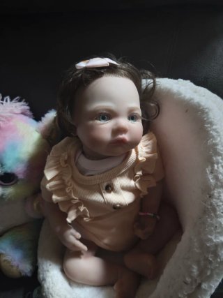 Muñeca Reborn Vinilo Cuerpo Tela