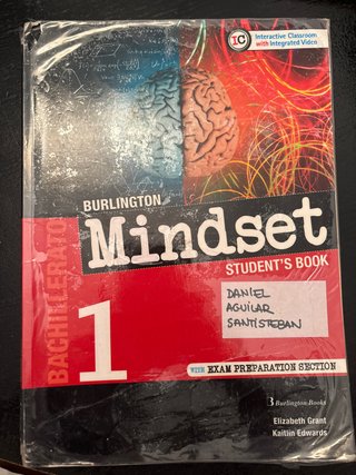 Mindset 1 Bachillerato. Students's book