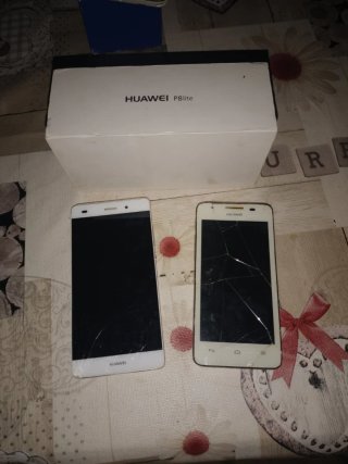 2 móviles Huawei P8 Lite