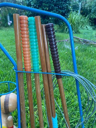 Kit Croquet Completo com Carrinho
