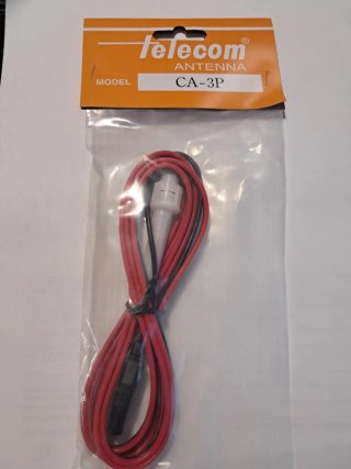 Cable alimentación Telecom 3 pines CA-3P