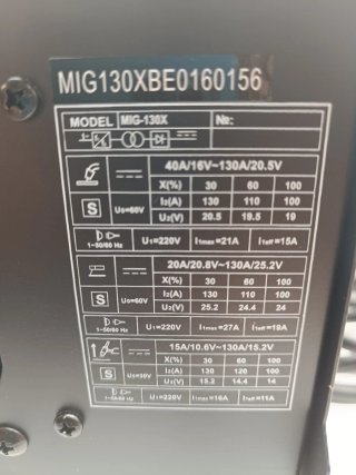 Soldadora Inverter Femerol MIG 130X