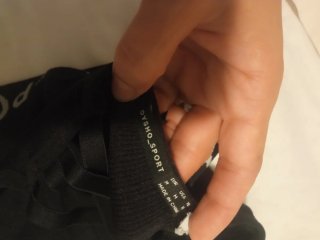 Sujetador deportivo Oysho Talla M Negro,solo un us