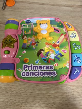 Libro musical infantil VTech Primeras Canciones