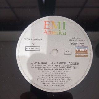 Maxi Single 45 RPM David Bowie & Mick Jagger.