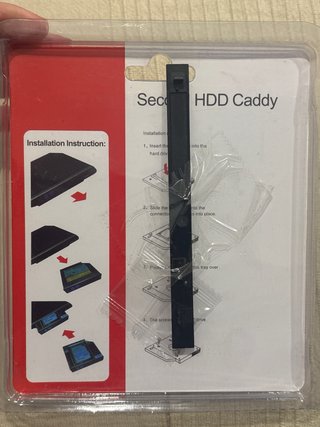 Caddy HDD Secundario SATA