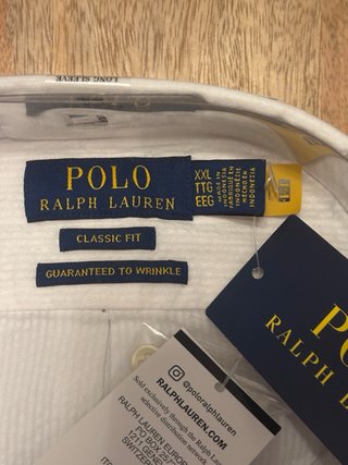 Camicetta Polo Ralph Lauren bianca