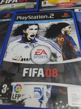 Juegos PS2: FIFA 07, 08, UEFA todo el lote por 24€