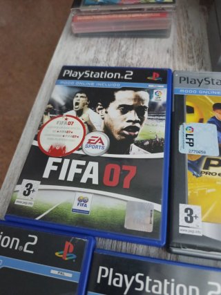 Juegos PS2: FIFA 07, 08, UEFA todo el lote por 24€