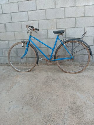 Bicicleta Clásica Azul