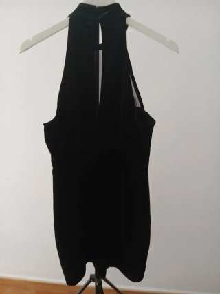 Vestido Negro con Lentejuelas