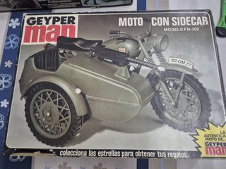Geyperman Moto con Sidecar FN-350 Caja