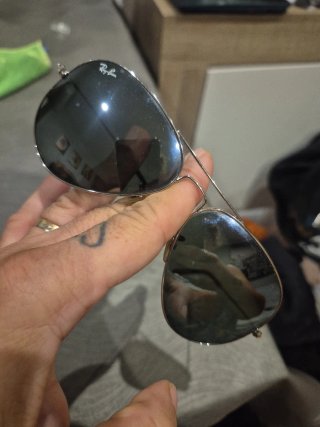 Gafas de sol Ray-Ban Aviator negras