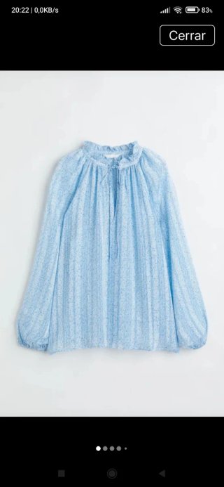 Blusa H&M Boho Oversize