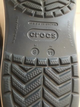 Zuecos Crocs Talla 42 Azul