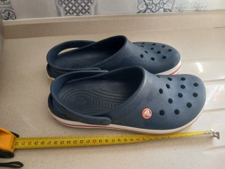 Zuecos Crocs Talla 42 Azul