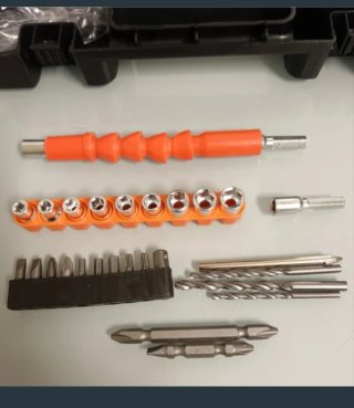 Taladro Atornillador Inalámbrico (2 Baterías)