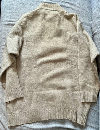 Jersey Beige Cuello Alto