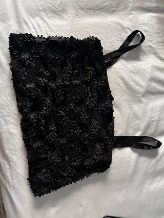 Top Zara Negro Verano Talla S