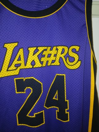Camiseta Lakers 24 Kobe Bryant Morada