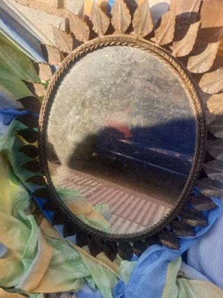 Espejo antiguo para restaurar