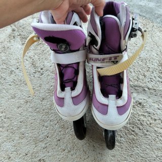 Patines Oxelo Morado y Rosa Talla 40