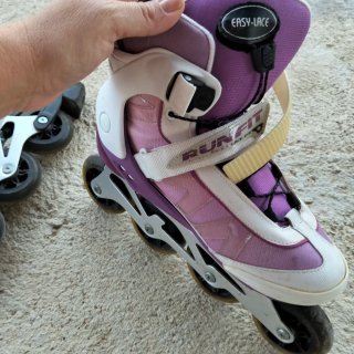 Patines Oxelo Morado y Rosa Talla 40