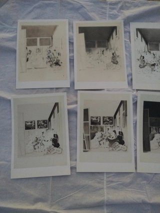 Laminas de la versión de Picasso de las meninas