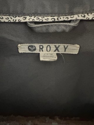 Chaqueta Roxy gris como nueva