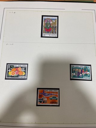 Álbum de Sellos Filabo Lujo 1975-1982