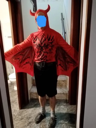 Disfraz Demonio Adulto Talla Única
