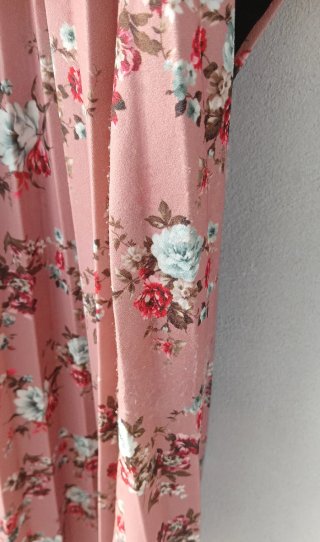 Abito medio donna Nuna Lie, tg M, rosa, floreale