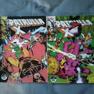 Lote de 16 cómics Marvel de la patrulla x