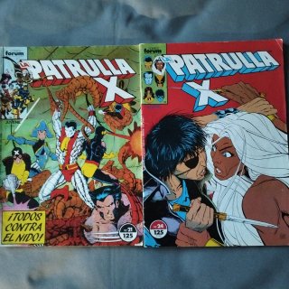 Lote de 16 cómics Marvel de la patrulla x
